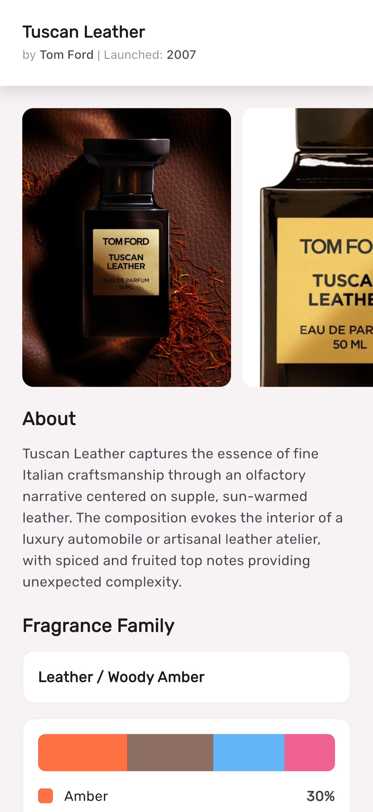 Fragrance details